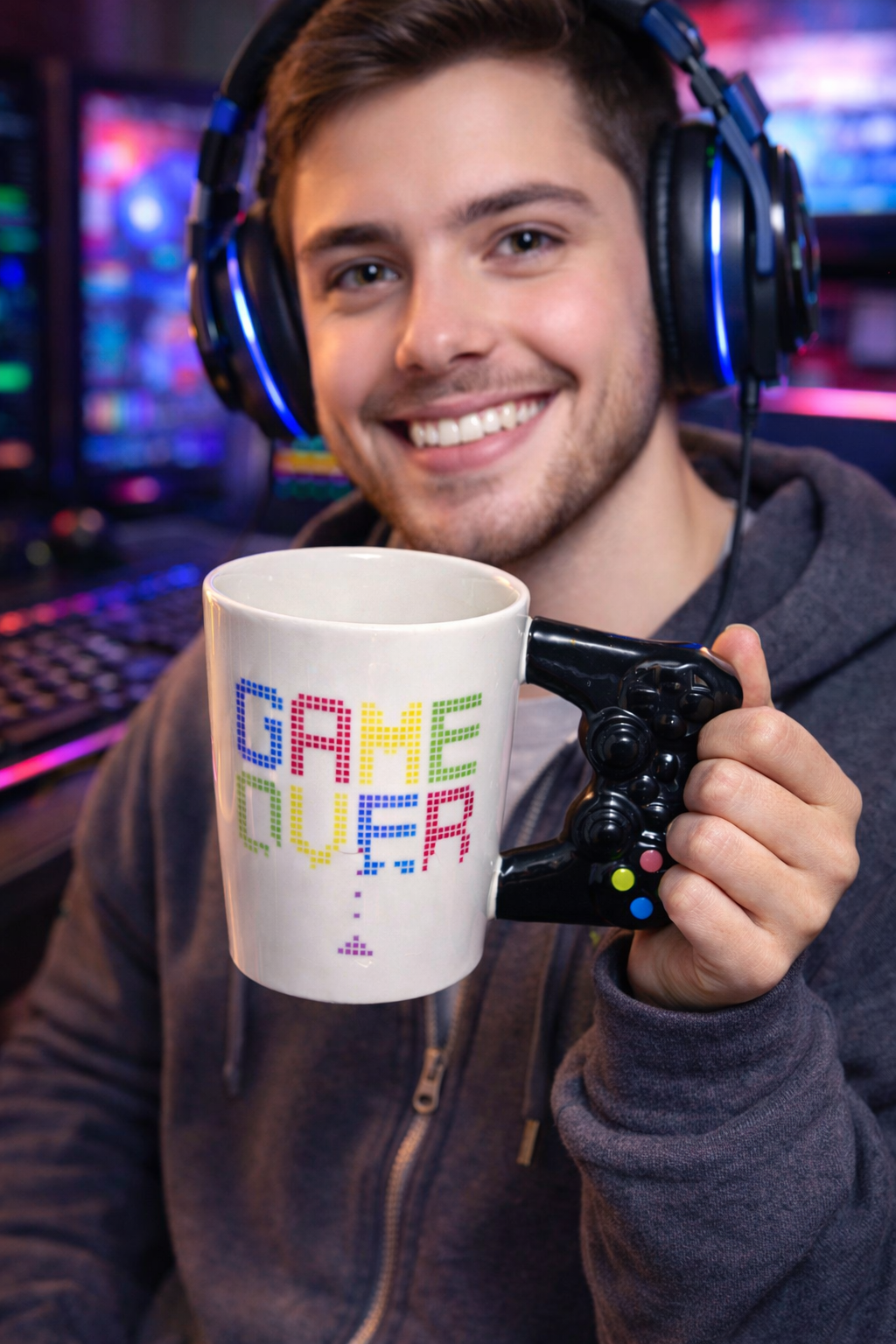 Taza Game Over PlayStation