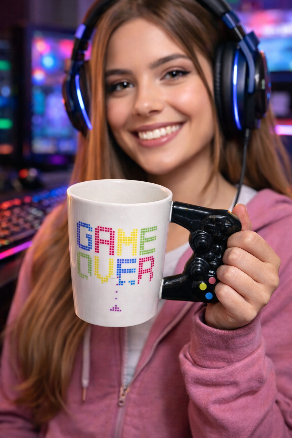 Taza Game Over PlayStation